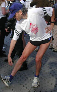 Erwin beim Nrnberger Stadtlauf am 03.10.2001